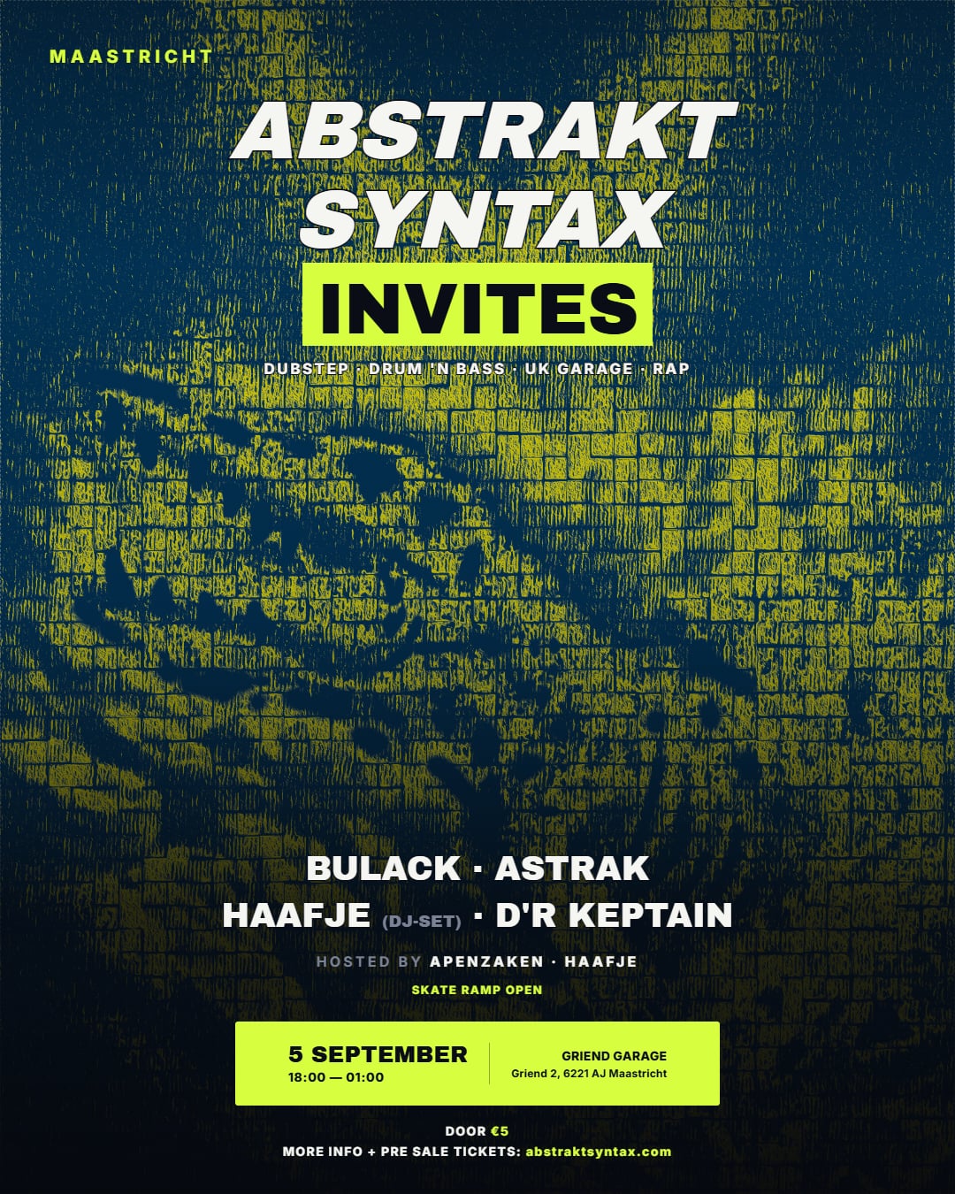 Abstrakt Syntax Invites poster